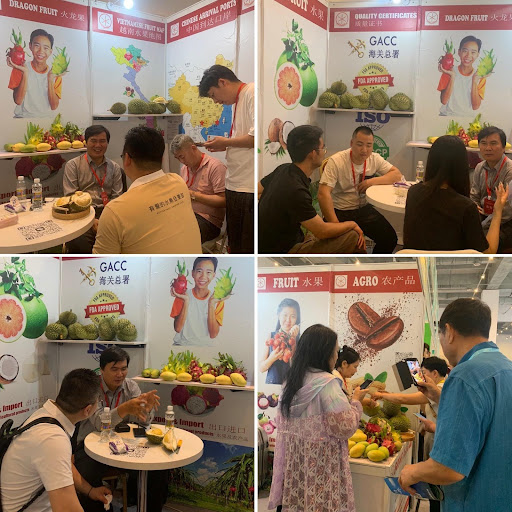 Customers showed interest in our fresh products and discuss about the quantity, season, and shipping method to China (by air, by sea, or by container) 